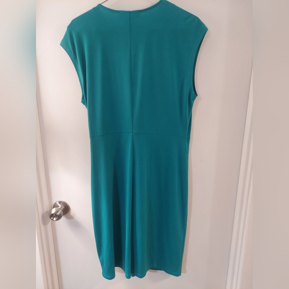 Michaels Teal Midi Dress - Picture 4 of 5